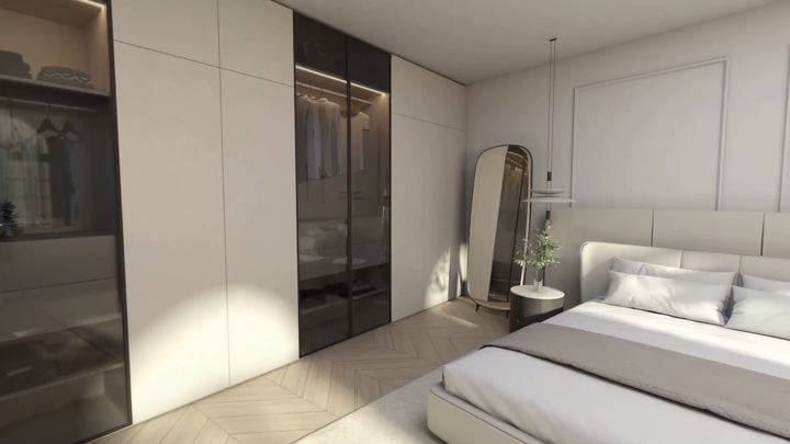 Nové bývanie - spálňa